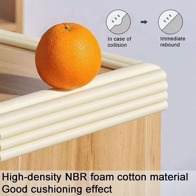 OYKSHDF Proof Edge Corner Protector, Soft NBR Rubber Foam Adhesive Cushion - Image 3