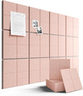 Fluxynara Large Felt Bulletin Board 48" x 36" Cork Board Alternative-12 Pack by FLUXYNARA