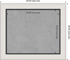 Amanti Art Silver Framed Magnetic Board 26x30 Medium Vision Board - Image 2