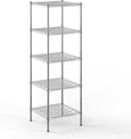 Regal Altair 24" Deep x 24" Wide x 74" Height Wire Shelving Kit | 5-Tier | NSF by Regal+Altair