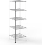 Regal Altair 24" Deep x 24" Wide x 74" Height Wire Shelving Kit | 5-Tier | NSF by Regal+Altair