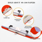 TFDLCG zm 2 PCS Red Plastic Clipboards Nursing Clipboard, Teacher Clip Boards - Image 5
