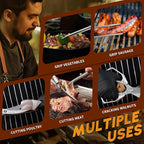 HUUSK Kitchen Scissors and Cooking Tong Set - Image 2