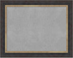 Amanti Art Black Framed Magnetic Board 23x29 Medium Vision Board by AmantiArt