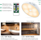 Warm Color LED Closet Lights Motion Sensor Step Light, USB Rechargeable Battery - Image 5