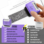 Miseyo Identity Theft Protection Roller Stamp Set - Image 7