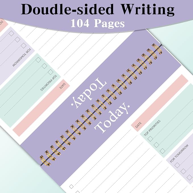 GOLDPEI To Do List Notepad - Image 4