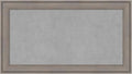 Amanti Art Grey Framed Magnetic Board 15x27 Small Vision Board by AmantiArt