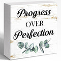 WUZYOU Inspirational Wood Box Sign by WUZYOU