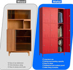 SUPEER 9 Doors Metal Locker - Image 6