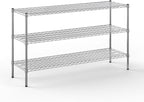 Regal Altair 18" Deep x 60" Wide x 34" Height Wire Shelving Kit | 3-Tier | NSF by Regal+Altair