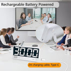 Digital Kitchen Timer with 7.1” Extra Large Display, Rechargeable Magnetic LED - Image 7