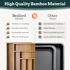 Silverware Organizer Large, Magnetic Connected Expandable 13 Slots Silverware - Image 6