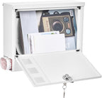 LAND·VOI Locking Mailbox Wall Mounted, Metal Postbox - Image 7