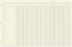 BookFactory Ledger Sheets/Large 12 Column Accounting Ledger Columnar Loose Leaf - Image 2