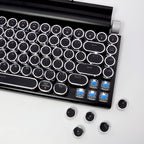 Adventurers Typewriter Style Retro Mechanical Keyboard, 83 Key Bluetooth 5.0 - Image 5