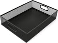 EsOfficce Desk Drawer Organizer, A4 Large Metal Mesh Desk Rrganizer Tray by EsOfficce