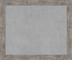 Amanti Art Silver Framed Magnetic Board 19x23 Small Vision Board by AmantiArt