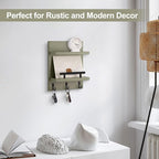 Lucundm Key Holder Wall Mount, Mail Shelf Decor - Image 6