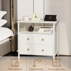 Edbuosy 27 inch Wide Night Stand Set 2 - Image 4
