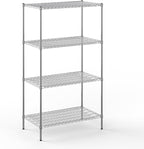 Regal Altair 24" Deep x 42" Wide x 74" Height Wire Shelving Kit | 4-Tier | NSF by Regal+Altair