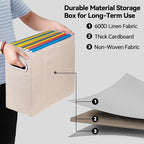 ComfortKeeper 4 Packs Letter Size File Organizer, File Folders Organizer - Image 3