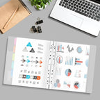 Uquelic 50-Pocket Clear Binder - Image 6