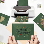 100 Pack Dark Green Envelopes 5x7, Goefun A7 Envelopes - Image 5