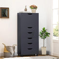 Naomi Home Carly 6-Drawer Craft & Office Storage Cabinet, – Mobile Filing Unit by NaomiHome