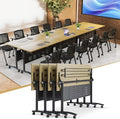 JEHUJD Conference Table, 55.1''Folding Conference Room Table by Unknown