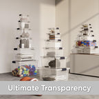 Superio Clear Storage Boxes - Image 6
