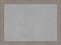 Amanti Art Grey Framed Magnetic Board 23x31 Medium Vision Board by AmantiArt