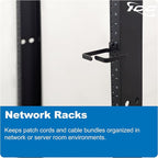ICC 3” Metal Cable Management Ring, Rack or Wall Mount - Image 7
