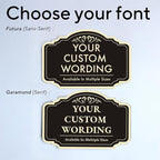 Custom Metal Decorative Signs, Personalized Aluminum, Custom Driveway Signs - Image 9