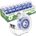 JEFURE 8 Pcs Transparent Tape by JEFURE