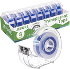 JEFURE 8 Pcs Transparent Tape by JEFURE