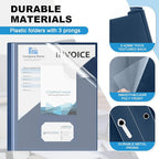 Teling 24 Pcs Clear Front Report Covers - Image 3