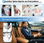 Lumbar Support Pillow for Car, 100% Memory Foam Lumbar Pillow - Image 6