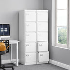 BYNSOE 5 Drawer File Cabinet - Image 2