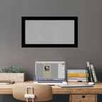 Amanti Art Black Framed Magnetic Board 15x27 Small Vision Board - Image 5
