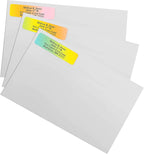 Cascading Rainbow Personalized Return Address Labels Without Dispenser - Image 2