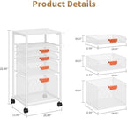 Marbrasse Rolling File Cart - Image 3