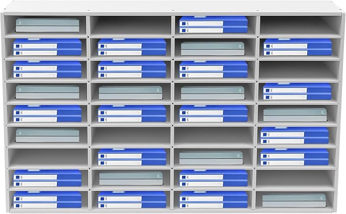 36 Slots Mail Sorters for Office, PVC Literature Organizer by Unknown