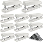 Marspark 10 Pcs Stapler for Desk Office Staplers Bulk by Marspark