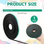 AmazingSpark Magnetic Tape Roll Thin Strips, 1/4 Inch x 33 Feet Magnetic Board - Image 2