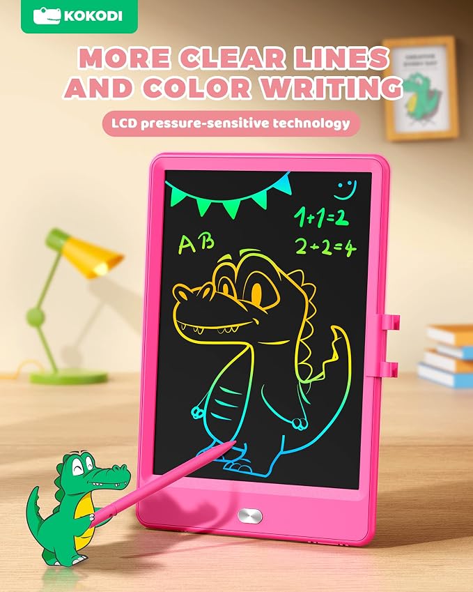 KOKODI LCD Writing Tablet, 8.5 Inch Toddler Doodle Board Drawing Tablet - Image 4