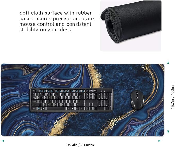 CANFLASHION Gaming Mouse Pad, Large Mouse Pads - Image 2