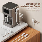 Yocice 12Pack Rotatable Cord Organizer, Spring Cable Clips Desk Cable - Image 7