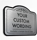 Custom Decorative Outdoor Metal Sign by SpeedyOrders