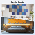 UNECHO 12 Pack 12" X 12" X 0.4" Acoustic Panels - Image 5